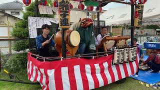 2023/07/15 夏祭り八雲神社宵宮④ 北秋津囃子連 重松流祭囃子