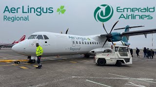 A VERY SURPRISING  EXPERIENCE with AER LINGUS REGIONAL / EMERALD AIRLINES to BELFAST CITY