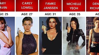 JAMES BOND GIRLS Then and Now ⭐ Real Name and Age I Nostalgia