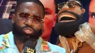Adrien Broner DISRESPECTED with PUPPET from Blair Cobbs; CLAPS BACK with Bill Haney COMPARISON