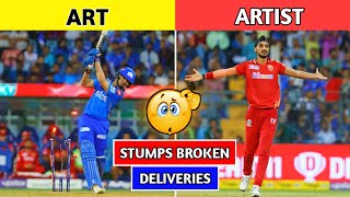 Arshadeep singh stumps break | Arshadeep singh Bowling in ipl | ipl highlights 2023