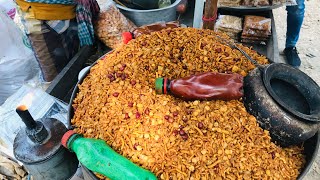 Ghoti Gorom Chanachur Makha Recipe || Chanachur | ঘোটি গোরম |চানাচুর মাখা ||  চানাচুর || Sreet good