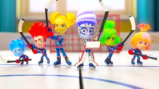 The Ice Hockey Game | The Fixies | Cartoons for Children | New Episodes