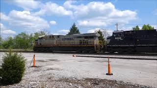 Afternoon Railfanning in Erlanger, Kentucky and Cincinnati, Ohio.  5/7/2018.