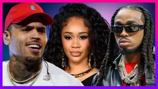 SAWEETIE RESPONDS TO CHRIS BROWN'S QUAVO DISS ALLUDING TO HER