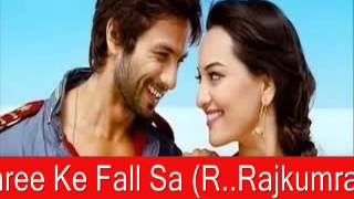 Saree Ke Fall Sa Full Song( Audio)  R   Rajkumar Shahid Kapo