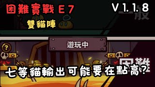 E7【困難實戰】雙貓陣！七等貓的輸出可能還需要再點高？｜Coop TD｜同盟塔防戰 .feat Lydia