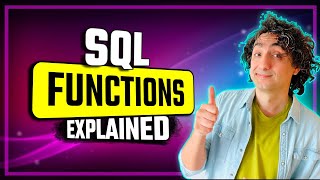 SQL Functions (Visually Explained) | In 5 Minutes | #SQL Course 12