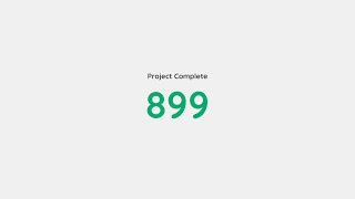 Responsive Number Counting Animation | HTML, CSS & Javascript