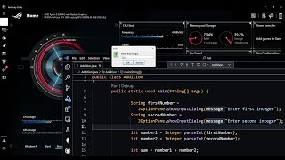 GUI-Based Input/Output with JOptionPane - Java