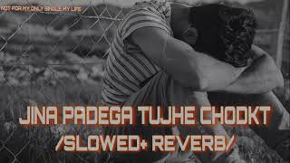 jina_padega_tujhe_chodkt_(slowed+ reverb)#lofi song