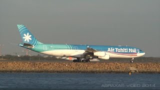 Air Tahiti Nui A340-313X [F-OLOV] - Departure from Sydney - 31 October 2014