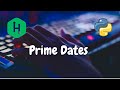 204 - Prime Dates | Debugging | Hackerrank Solution | Python