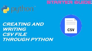 Creating and Writing CSV file in Python | CSV Module | Python tutorial - hindi
