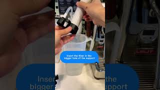 Lelit Bianca - How to install water filter #lelit #bianca #espressomachine #coffee #espresso