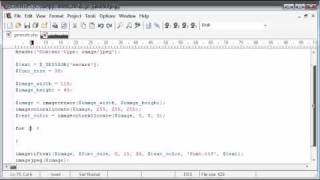 Beginner PHP Tutorial - 166 - Creating Captcha Image Security Part 3