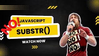 substr method in javascript | javascript string tutorial in tamil.