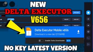 Roblox Delta Executor Mobile New Update V656 🟣 Delta Atualizado | هاك دلتا اخر اصدار