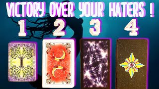 What Is Your VICTORY Over Your Haters / Enemies / Karmic ? 🏆 | Pick A Card | Psychic Tarot Reading