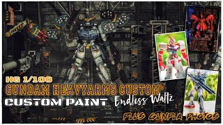 Bandai HG 1/100 Gundam Heavyarms EW Custom paint from Gundam Wing Endless Waltz plus Gunpla photos