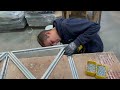 KSB Greenhouse 'Strong' door assembly