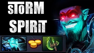 HOW TO INCREASE YOUR RANK WITH STORM SPIRIT IN 5K MMR