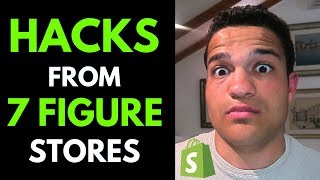 3 INSANE Shopify Hacks From 7 Figure Stores (MUST WATCH) - Shopify Dropshipping 2019