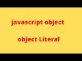 JavaScript Object Literal explained with examples