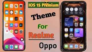 Ios 15 Premium Realme Theme 2021 || Realme Theme || Oppo Theme || #RealmeOppoTheme