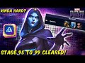 Beating SUPERGIANT Stage 95 to 99! Farming Conquest EXP - Marvel Future Fight