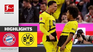 Adeyemi & Ryerson Secure Win In Top-Match | FC Bayern-Borussia Dortmund 0-2 | Highlights | MD 27