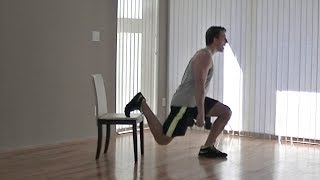 60 Min Strength Training at Home - HASfit Free Weight Training Exercises Workouts