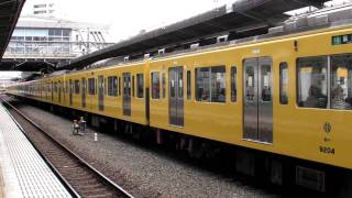 西武鉄道　9000系（9104F）　清瀬駅にて