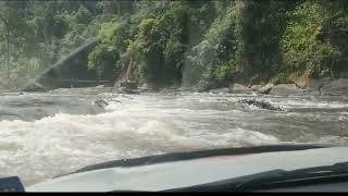 Menyeberang Sungai Tutoh sebelum Jambatan siap