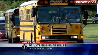 Private Busing Returns To Lakota Schools