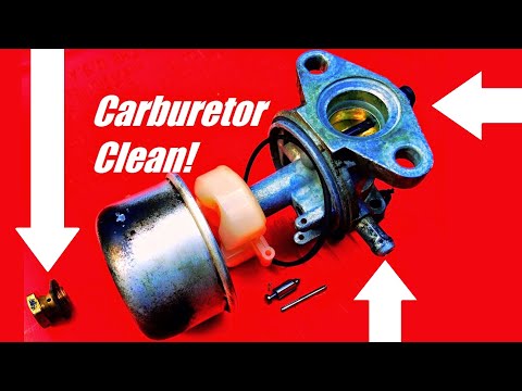 HOW TO FIX a Lawn Mower by Cleaning the Carburetor HOW TO FIX a Lawn Mower by Cleaning the Carburetor