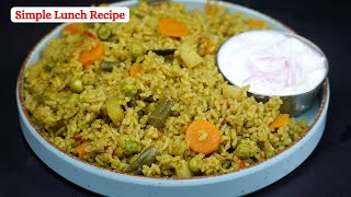 வெஜ் பிரியாணி இனி இப்படி தான் வேணும்னு கேட்பாங்க | Veg Biryani Recipe | Lunch