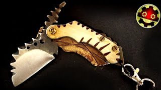 HOW TO MAKE A FRICTION KNIFE PENDANT BUSHCRAFT