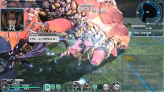 [PSO2]Lv65Fiのぼっち旅 SHドラゴンエクス(侵食)