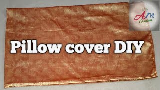 Pillow cover DIY / how to make pillow cover easy method