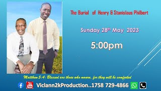 The Burial of Henry & Stanislaus Philbert
