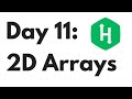 HackerRank Day 11: 2D Arrays | Python
