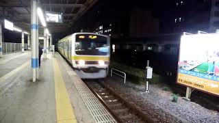 209系500番台八ミツC511編成JR中央・総武線各駅停車三鷹行き亀戸駅到着