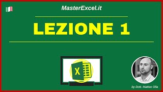 MasterExcel.it | Corso Excel: Lezione 1 - Impara ad usare Excel con i Corsi di MasterExcel.it