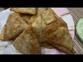 homemade aloo kay samosay easy and delicious