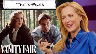 Gillian Anderson Rewatches The X-Files, Sex Education, Scoop & More | Vanity Fai