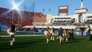 LA Rams Cheerleaders at Coliseum