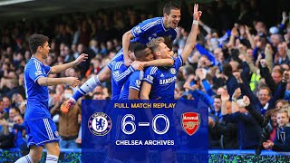 ⏪ Chelsea 6-0 Arsenal | Full Match Replay | 2013/14 Premier League