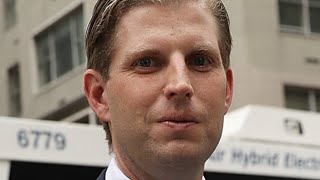 Eric Trump's Flight Back To NYC Looked Different Than Normal