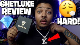 UNBOXING MY CUSTOM ROSE GOLD PENDANT FROM GHETLUXE! 😮‍💨🔥